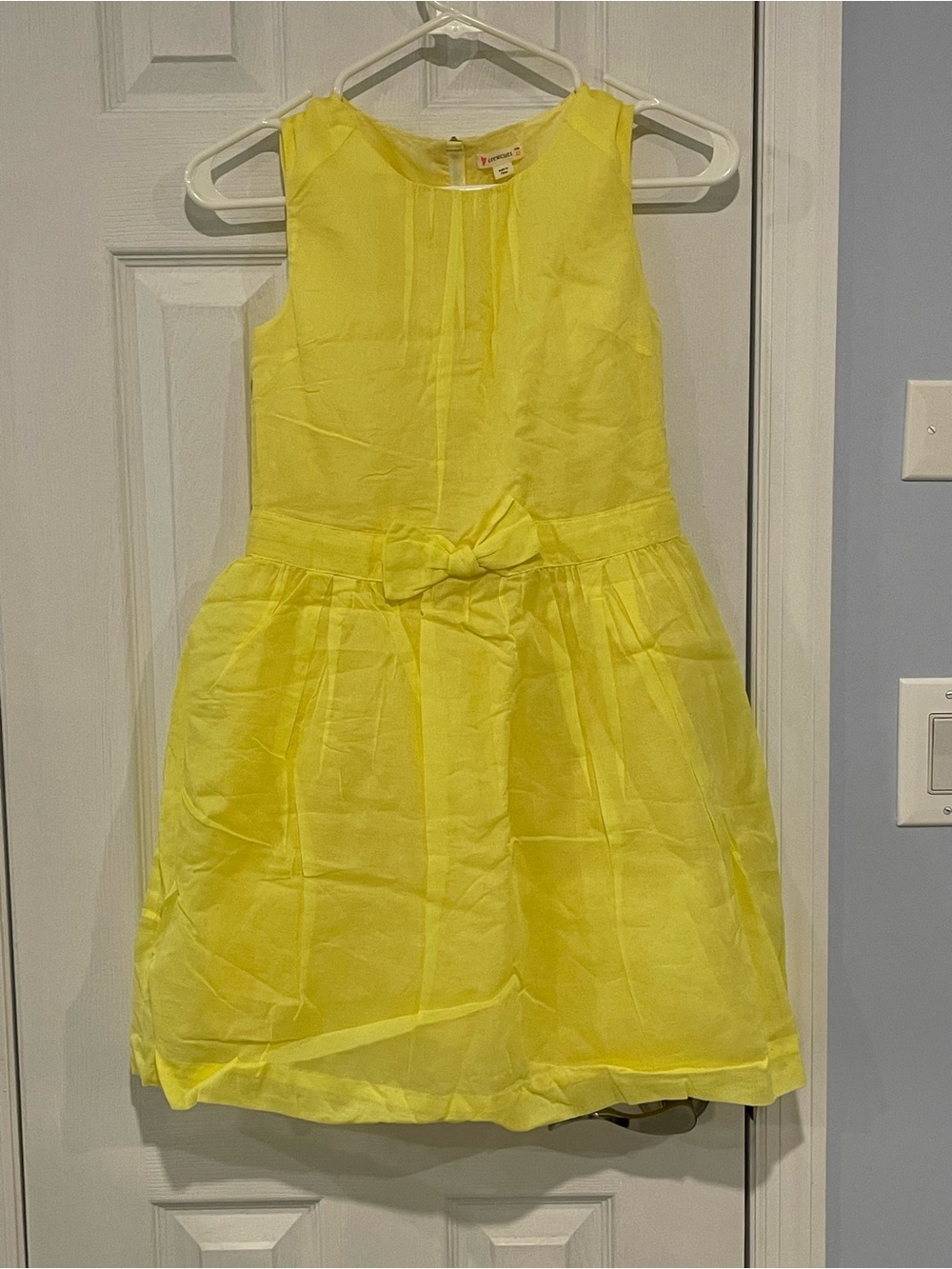 J.Crew Crewcuts Girls Yellow Dress 12 NWT